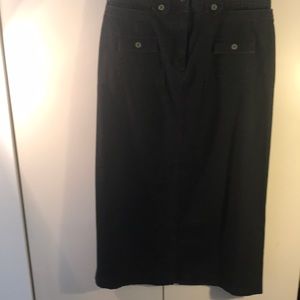 St. John’s Bay Faded Black Skirt Sz. 16